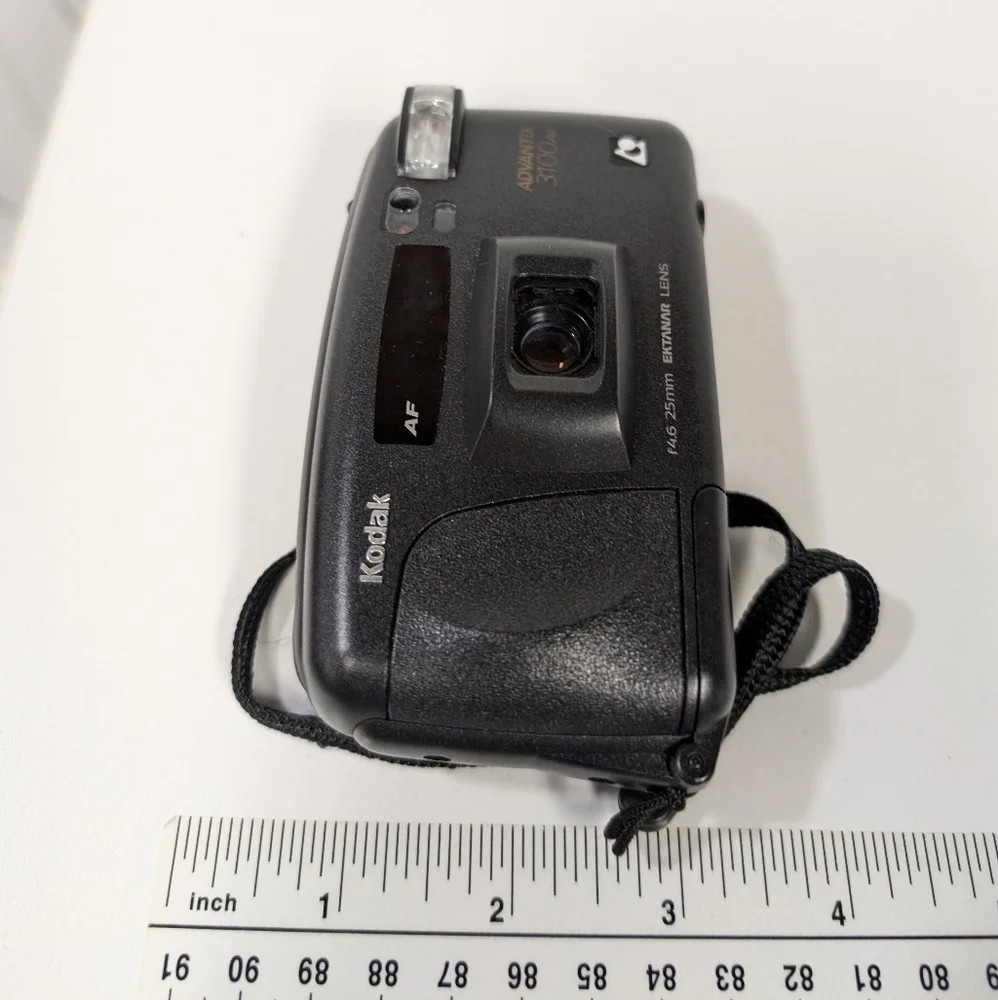 Kodak Advantix 3100AF Ektanar Lens f 4.6, 25 mm, with wrist strap, Camera